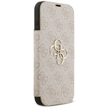 Deksel for Apple iPhone 17 Pro, Guess, 4G Metal Logo, Rosa