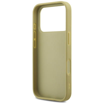 Deksel for Apple iPhone 17 Pro, Guess, Fixed Glitter Big 4G, Gull