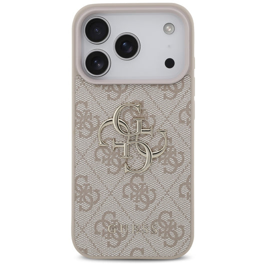 Deksel for Apple iPhone 17 Pro Max, Guess, 4G Big Logo, Rosa