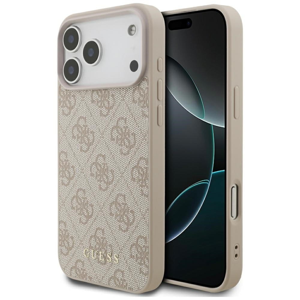 Deksel for Apple iPhone 17 Pro Max, Guess, 4G Classic, Rosa