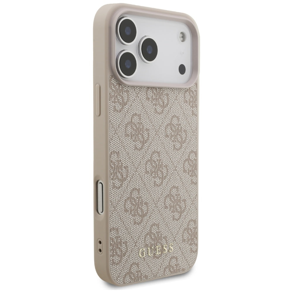 Deksel for Apple iPhone 17 Pro Max, Guess, 4G Classic, Rosa