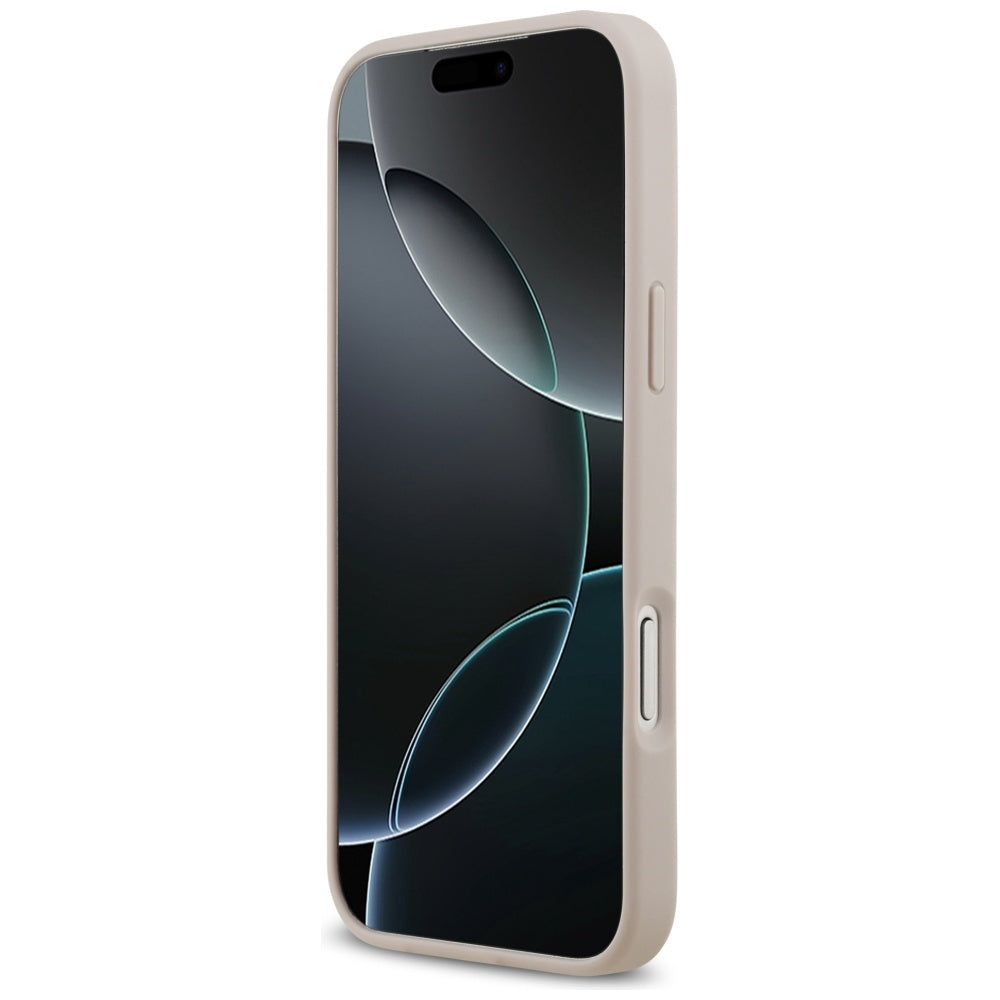 Deksel for Apple iPhone 17 Pro Max, Guess, 4G Ring Stand, Rosa
