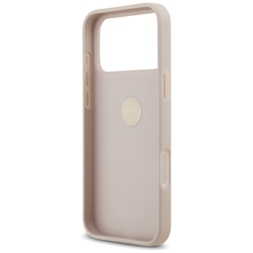 Deksel for Apple iPhone 17 Pro Max, Guess, 4G Ring Stand, Rosa