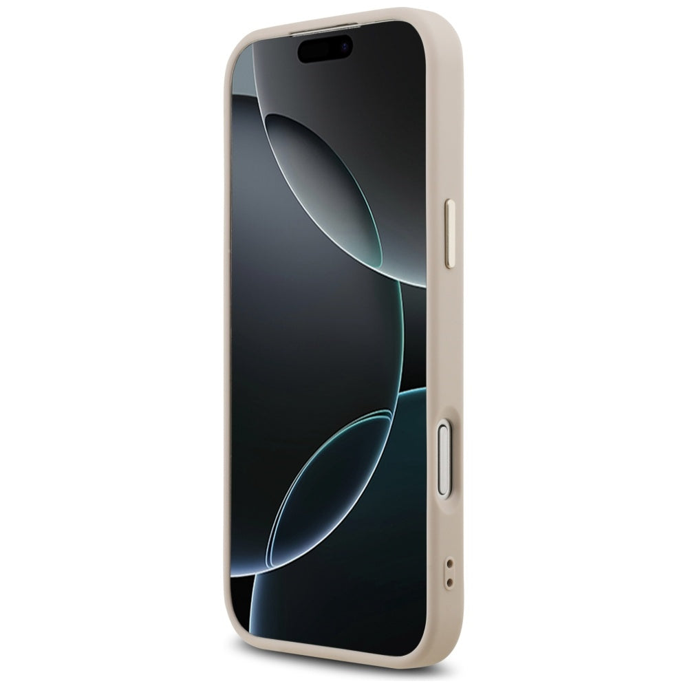 Deksel for Apple iPhone 17 Pro Max, Guess, Big 4G Logo Classic, Rosa Gull