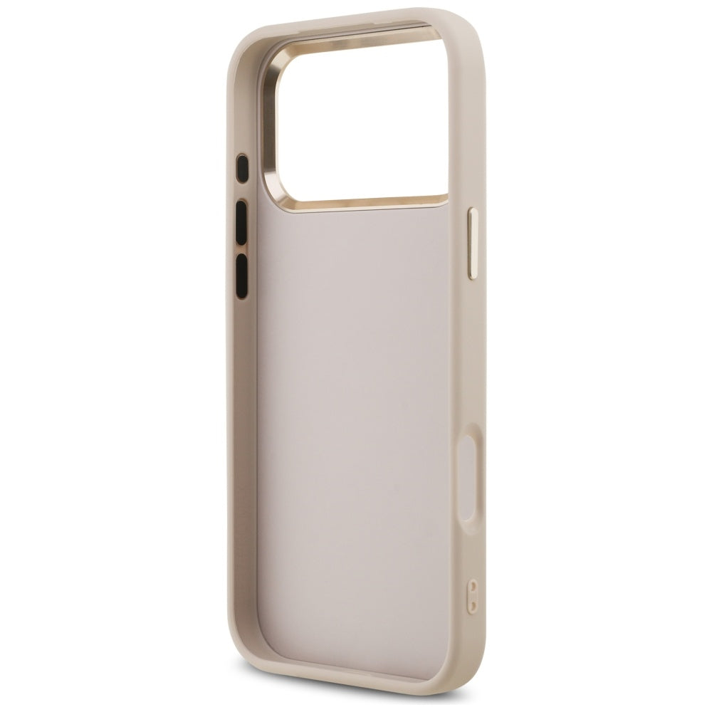 Deksel for Apple iPhone 17 Pro Max, Guess, Big 4G Logo Classic, Rosa Gull
