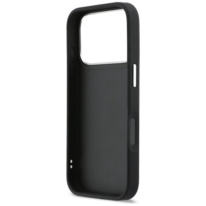 Deksel for Apple iPhone 17 Pro Max, Karl Lagerfeld, Karl & Choupette Print with Pocket, Svart