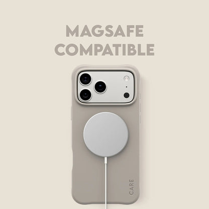 Deksel for Apple iPhone 17 Pro Max, PanzerGlass, Care Fashionable, Beige