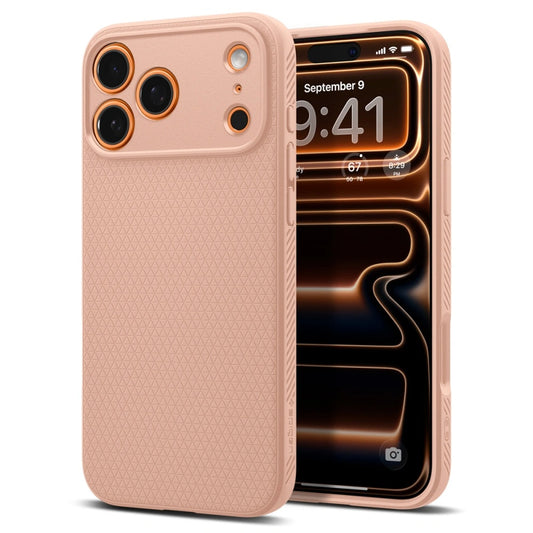 Deksel for Apple iPhone 17 Pro Max, Spigen, Liquid Air, Rosa