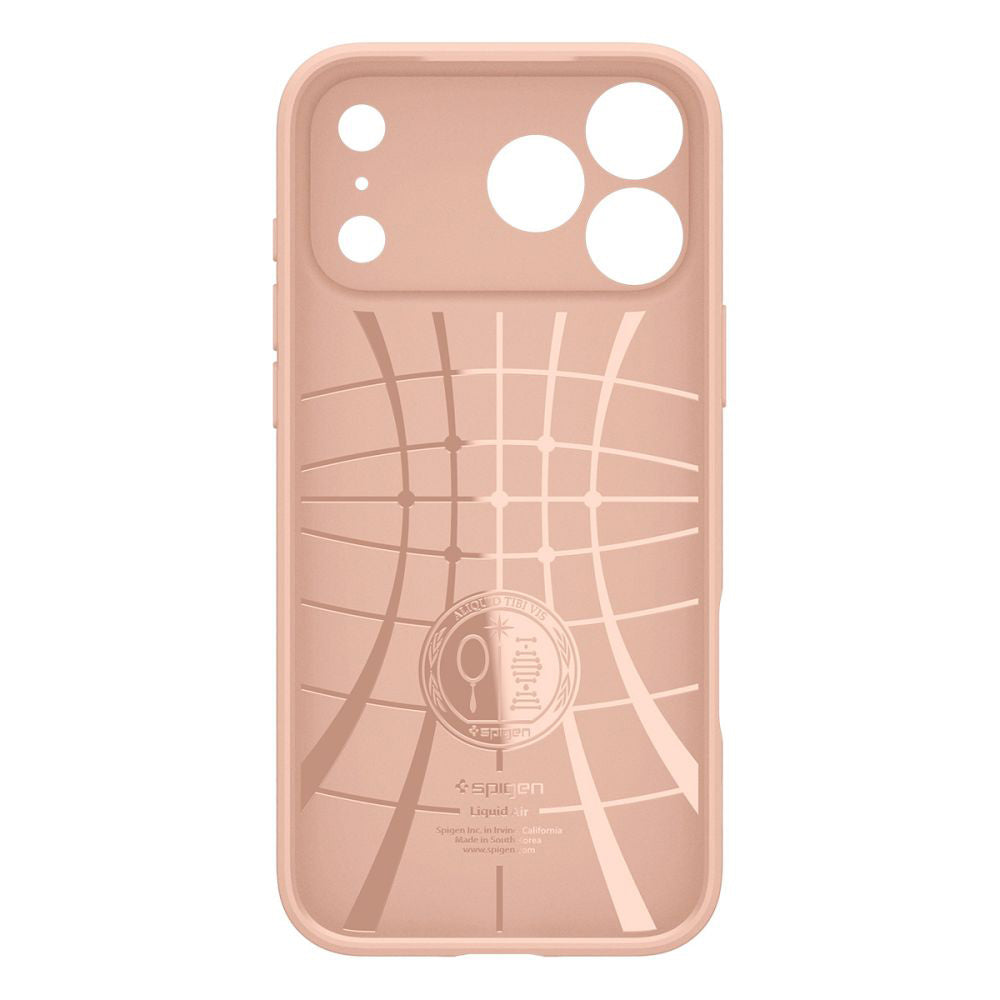 Deksel for Apple iPhone 17 Pro Max, Spigen, Liquid Air, Rosa