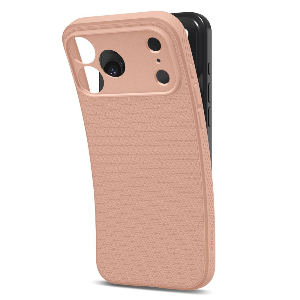 Deksel for Apple iPhone 17 Pro Max, Spigen, Liquid Air, Rosa
