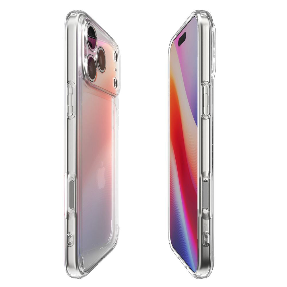 Deksel for Apple iPhone 17 Pro Max, Spigen, Ultra Hybrid, Gjennomsiktig