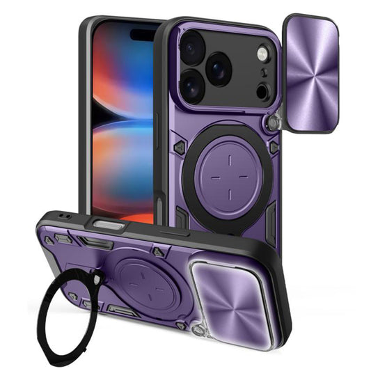 Deksel for Apple iPhone 17 Pro Max, Techsuit, CamGuard Pro, Lilla