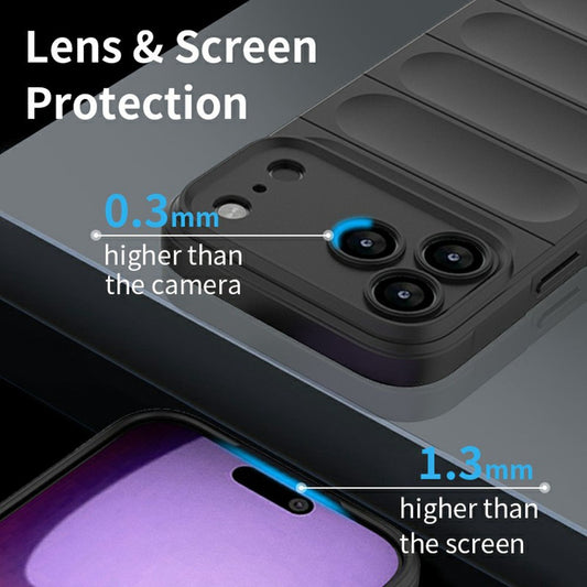 Deksel for Apple iPhone 17 Pro Max, Techsuit, Magic Shield, Svart