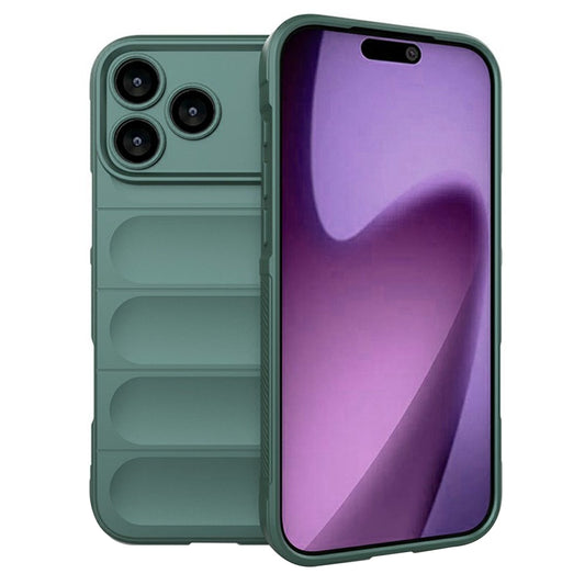 Deksel for Apple iPhone 17 Pro Max, Techsuit, Magic Shield, Grønn