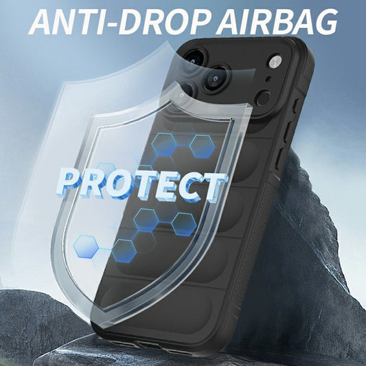 Deksel for Apple iPhone 17 Pro Max, Techsuit, Magic Shield, Kirsebærrød