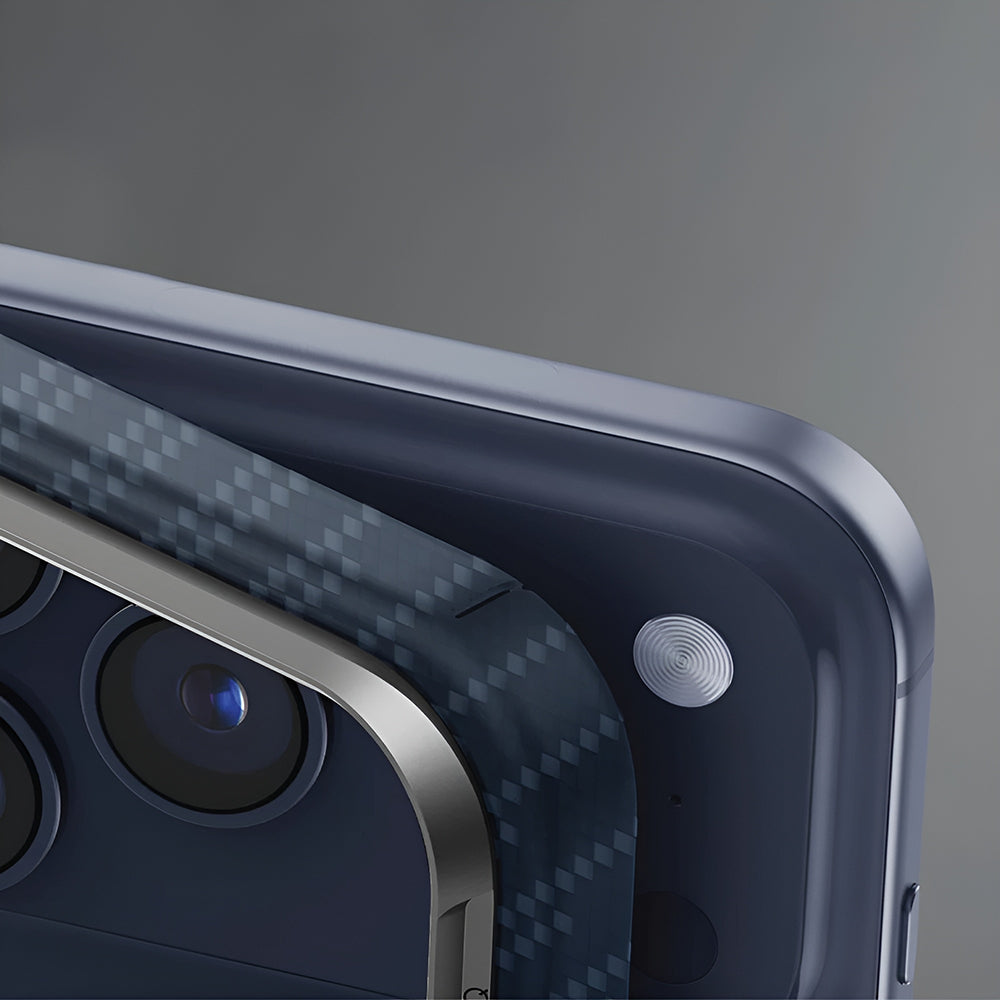 MagSafe-deksel for Apple iPhone 17 Pro Max, UNIQ, Keva MagClick, Denim