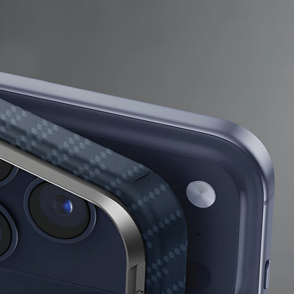 MagSafe-deksel for Apple iPhone 17 Pro Max, UNIQ, Keva MagClick, Denim