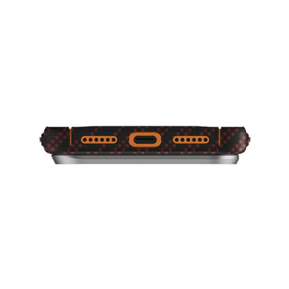 MagSafe-deksel for Apple iPhone 17 Pro Max, UNIQ, Keva MagClick, Svart Rød