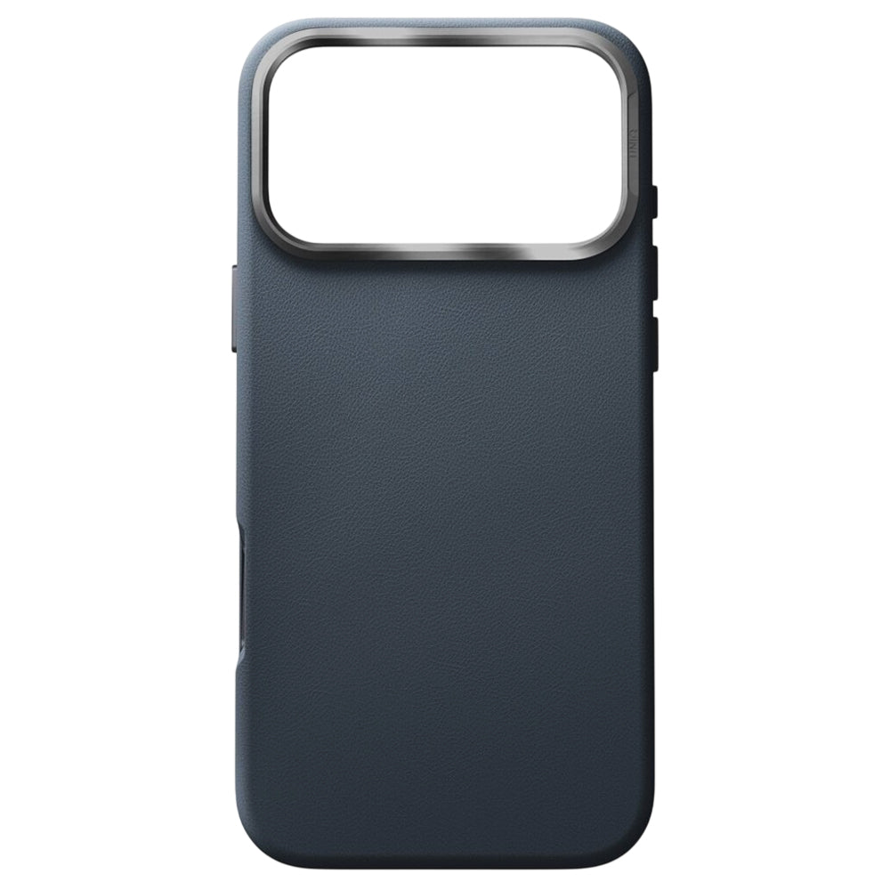 Deksel for Apple iPhone 17 Pro Max, UNIQ, Lyden Leatherette, Blå