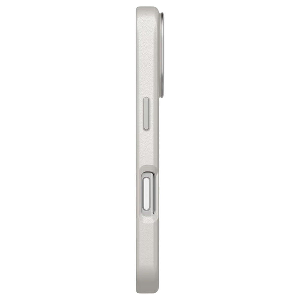 Deksel for Apple iPhone 17 Pro Max, UNIQ, Lyden Leatherette, Grå