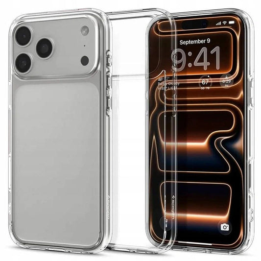 Deksel for Apple iPhone 17 Pro, Spigen, Ultra Hybrid, Gjennomsiktig
