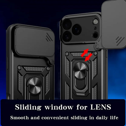 Deksel for Apple iPhone 17 Pro, Techsuit, CamShield, Blå