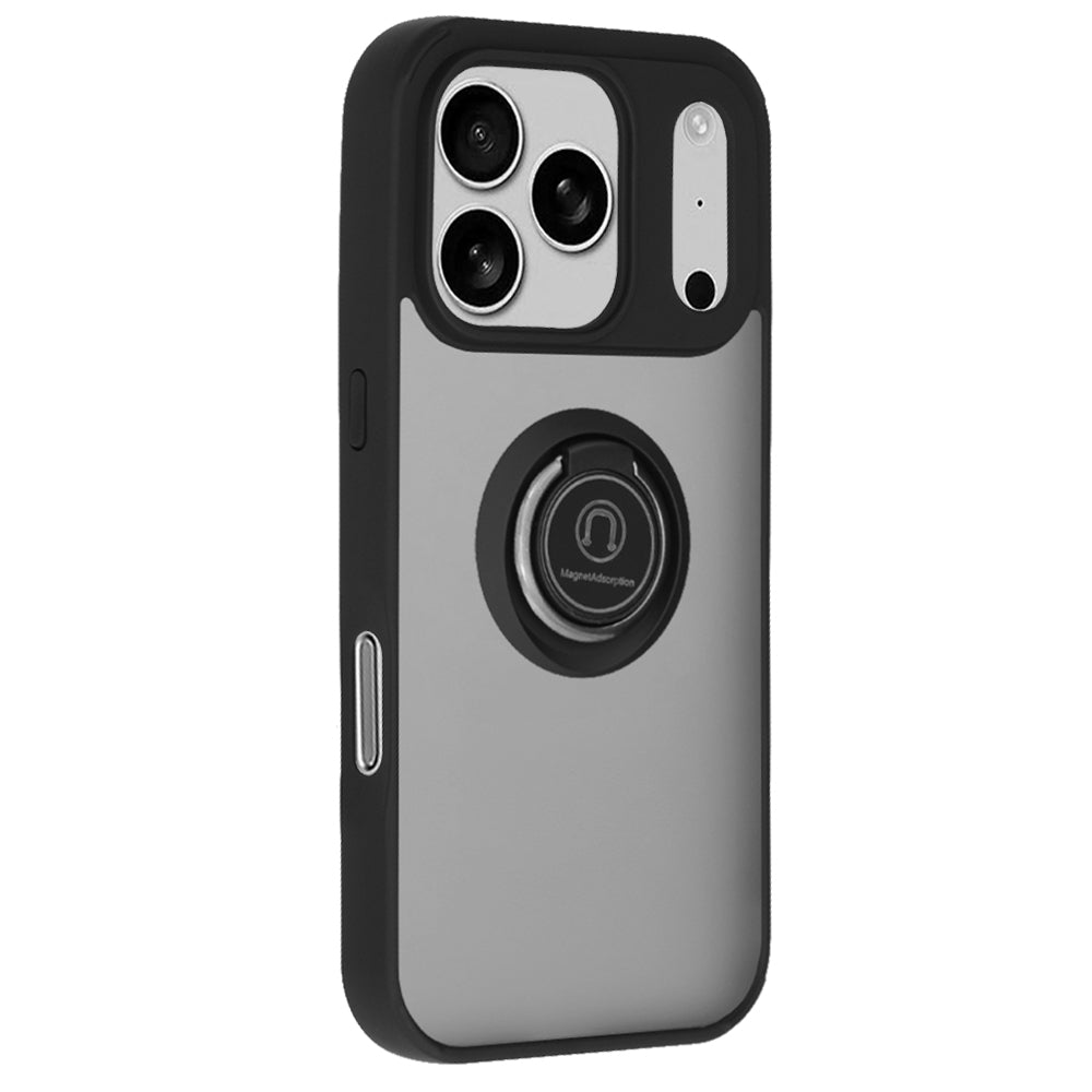 Deksel for Apple iPhone 17 Pro, Techsuit, Glinth, Svart