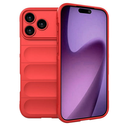 Deksel for Apple iPhone 17 Pro, Techsuit, Magic Shield, Rød
