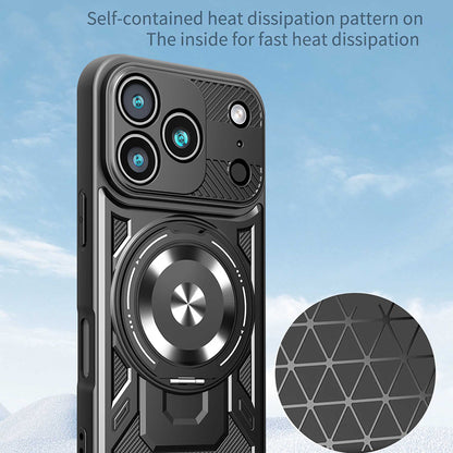Deksel for Apple iPhone 17 Pro, Techsuit, RuggedCam, Lilla