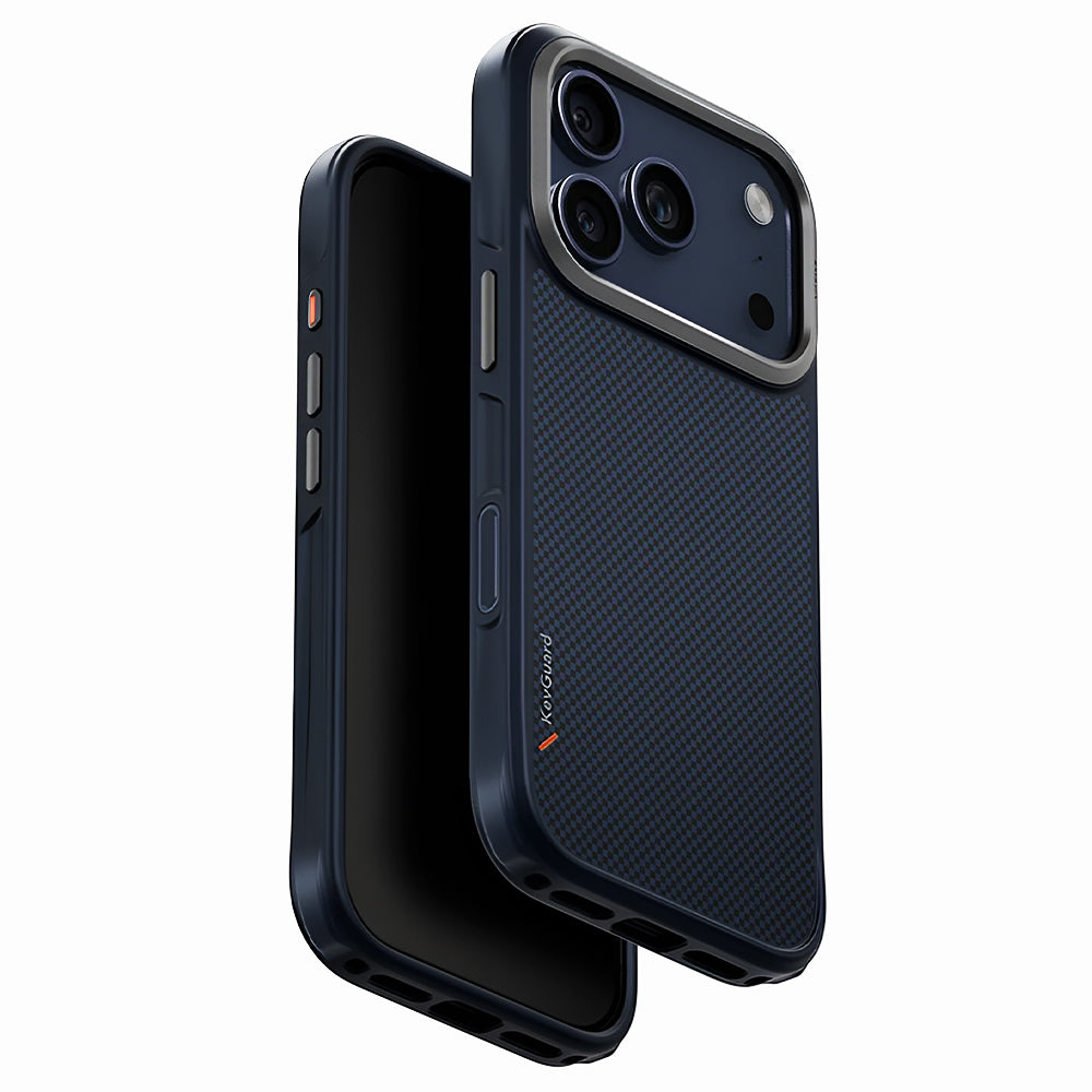 MagSafe-deksel for Apple iPhone 17 Pro, UNIQ, Keva MagClick, Marineblå