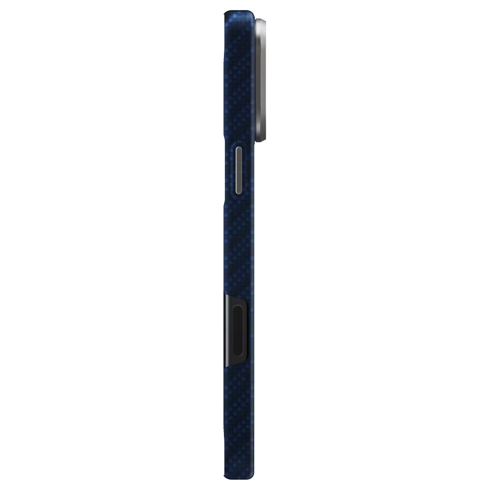 MagSafe-deksel for Apple iPhone 17 Pro, UNIQ, Keva MagClick, Marineblå