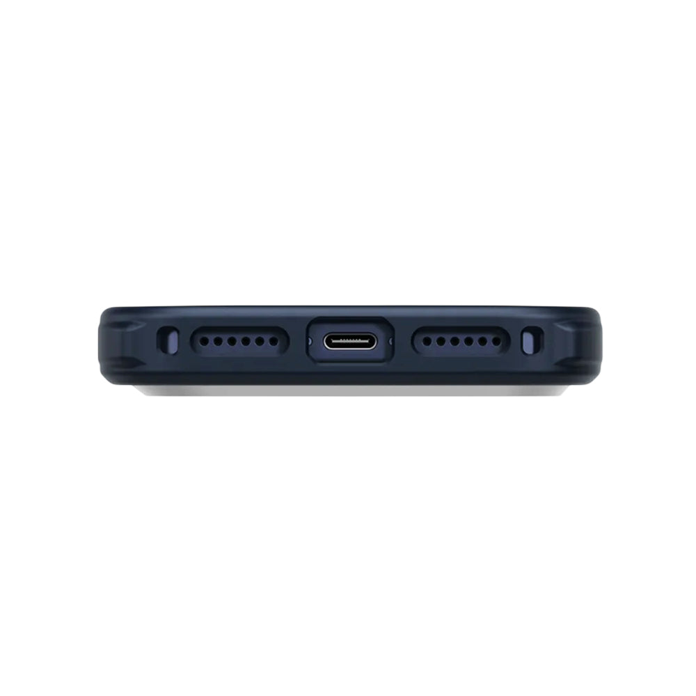 MagSafe-deksel for Apple iPhone 17 Pro, UNIQ, Keva MagClick, Marineblå