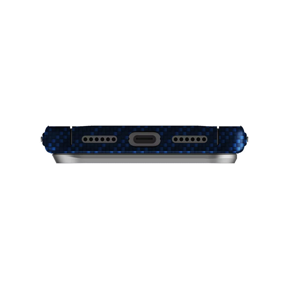 MagSafe-deksel for Apple iPhone 17 Pro, UNIQ, Keva MagClick, Denim