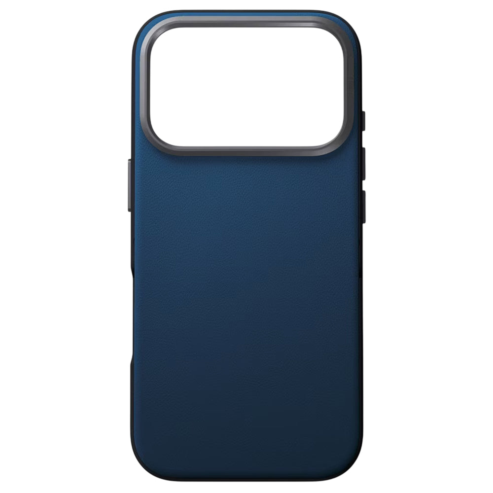 Deksel for Apple iPhone 17 Pro, UNIQ, Lyden Leatherette, Svart Blå