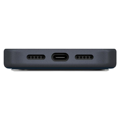 Deksel for Apple iPhone 17 Pro, UNIQ, Lyden Leatherette, Svart Blå