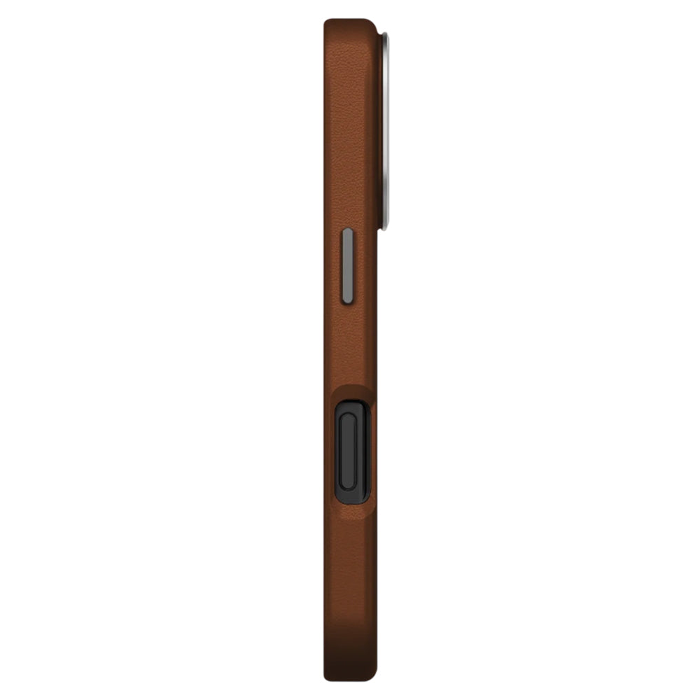 Deksel for Apple iPhone 17 Pro, UNIQ, Lyden Leatherette, Brun