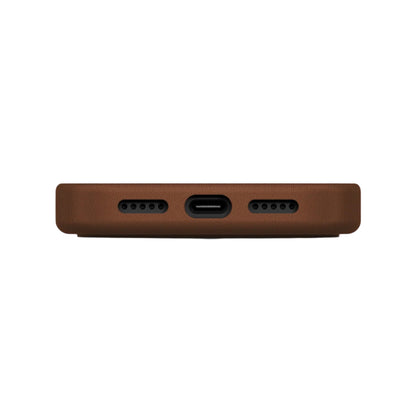 Deksel for Apple iPhone 17 Pro, UNIQ, Lyden Leatherette, Brun