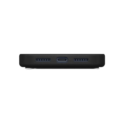 Deksel for Apple iPhone 17 Pro, UNIQ, Lyden Leatherette, Svart