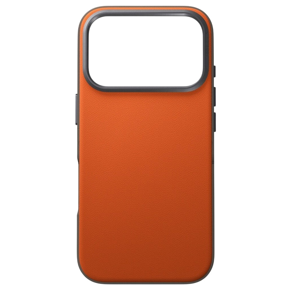 Deksel for Apple iPhone 17 Pro, UNIQ, Lyden Leatherette, Beige Oransje