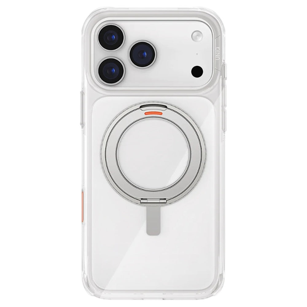 Deksel for Apple iPhone 17 Pro, UNIQ, Swivix, Sølv