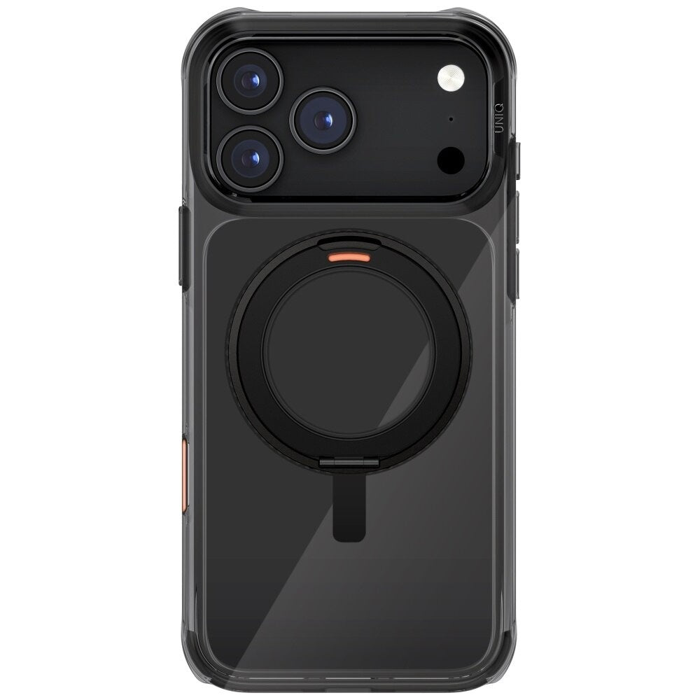 Deksel for Apple iPhone 17 Pro, UNIQ, Swivix, Svart