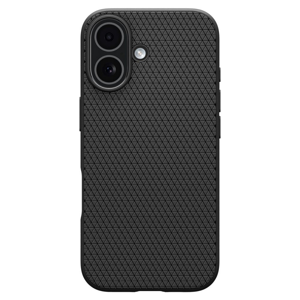 Deksel for Apple iPhone 17, Spigen, Liquid Air, Matt Svart