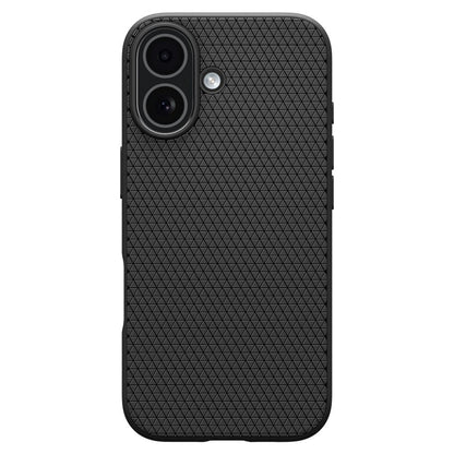 Deksel for Apple iPhone 17, Spigen, Liquid Air, Matt Svart