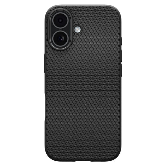 Deksel for Apple iPhone 17, Spigen, Liquid Air, Matt Svart
