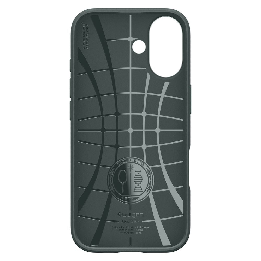Deksel for Apple iPhone 17, Spigen, Liquid Air, Grønn