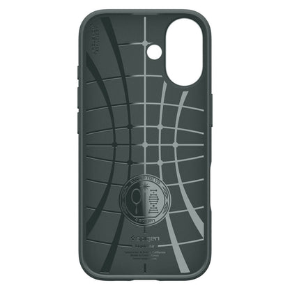 Deksel for Apple iPhone 17, Spigen, Liquid Air, Grønn