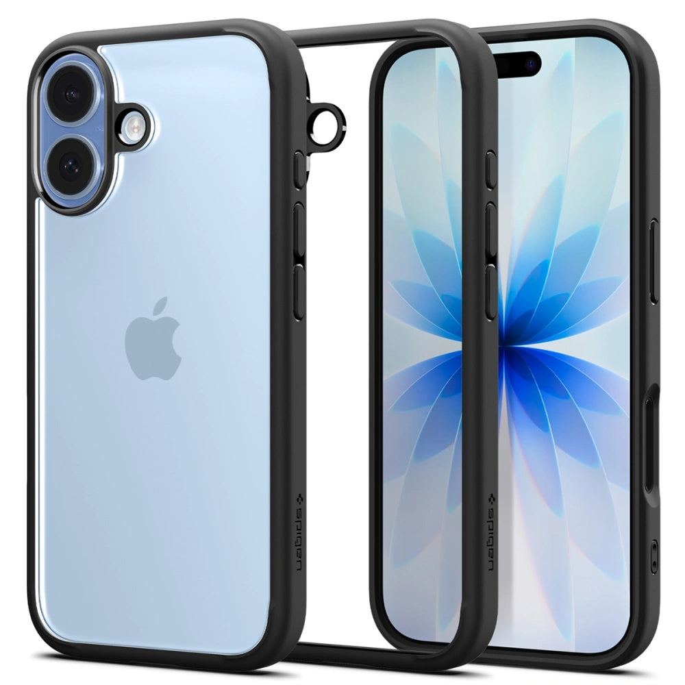 Deksel for Apple iPhone 17, Spigen, Ultra Hybrid, Matt Svart