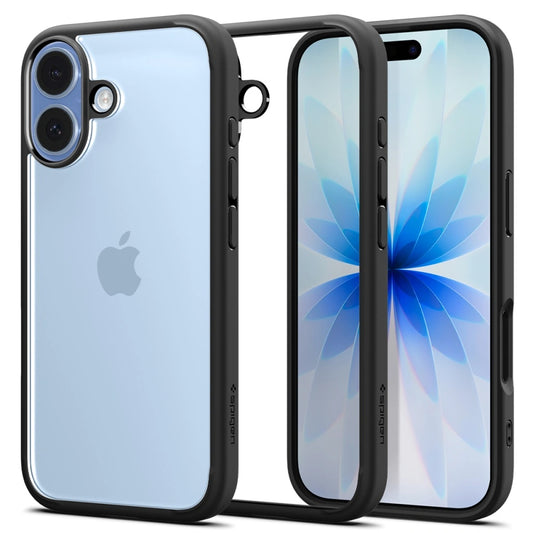 Deksel for Apple iPhone 17, Spigen, Ultra Hybrid, Matt Svart