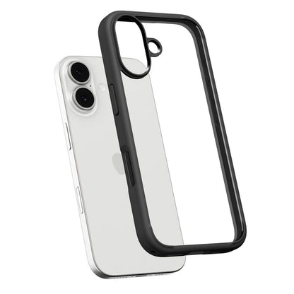 Deksel for Apple iPhone 17, Spigen, Ultra Hybrid, Matt Svart
