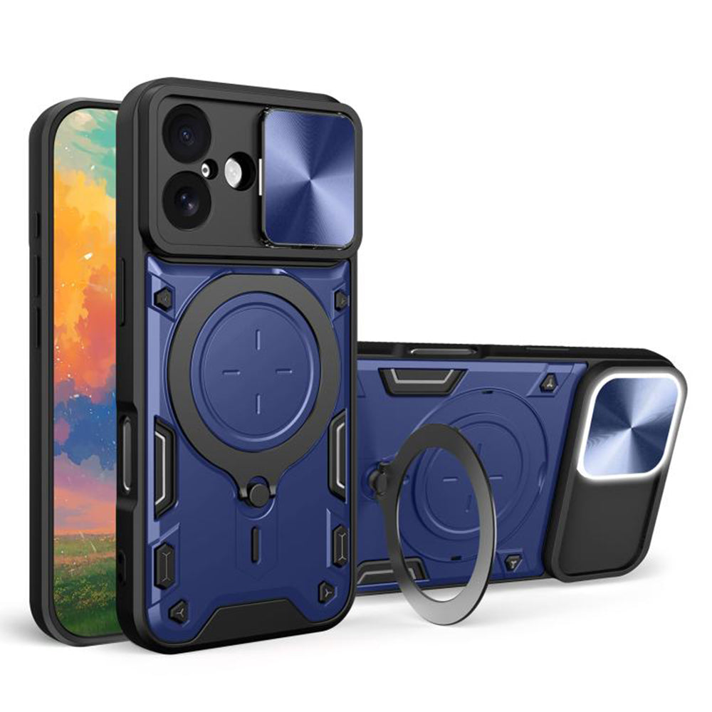 Deksel for Apple iPhone 17, Techsuit, CamGuard Pro, Blå